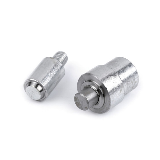 Aufsatz zum nieten von blumenösen mit steinchen, innen-ø 10 mm - Nickel (1 Set) Aufsatz zum nieten von blumenösen mit steinchen, innen-ø 10 mm - Nickel (1 Set)