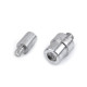 Aufsatz zum nieten von blumenösen mit steinchen, innen-ø 10 mm - Nickel (1 Set) Aufsatz zum nieten von blumenösen mit steinchen, innen-ø 10 mm - Nickel (1 Set)