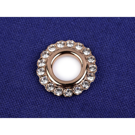 Aufsatz zum nieten von blumenösen mit steinchen, innen-ø 10 mm - Nickel (1 Set) Aufsatz zum nieten von blumenösen mit steinchen, innen-ø 10 mm - Nickel (1 Set)