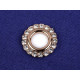 Aufsatz zum nieten von blumenösen mit steinchen, innen-ø 10 mm - Nickel (1 Set) Aufsatz zum nieten von blumenösen mit steinchen, innen-ø 10 mm - Nickel (1 Set)
