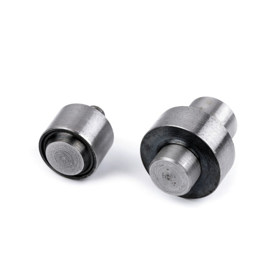 Aufsatz zum nieten von matten ösen, innen-ø 16 mm - Nickel (2 Sets) Aufsatz zum nieten von matten ösen, innen-ø 16 mm - Nickel (2 Sets)