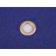 Eyelets / grommets with washer inner ø10 mm / outer ø17, matte - Pink gold (10 Pairs) Eyelets / grommets with washer inner ø10 mm / outer ø17, matte - Pink gold (10 Pairs)