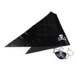 Carnival  / party set - pirate - Black (1 Set)