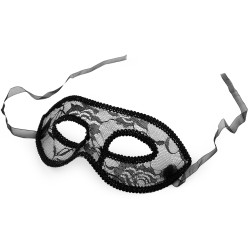 Carnival / party mask - eye mask - Black (1 Piece)