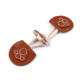 Duffle coat jacket button / toggle horn button fastener - Cognac brown (10 Pairs) Duffle coat jacket button / toggle horn button fastener - Cognac brown (10 Pairs)