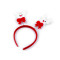 Bandeau de fête - renne - Rouge (1 Pièce)
