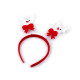 Bandeau de fête - renne - Rouge (4 Pièces) Bandeau de fête - renne - Rouge (4 Pièces)