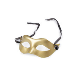 Masquerade mask, carnival / party eye mask for diy - Gold lt. (1 Piece)