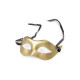 Masquerade mask, carnival / party eye mask for diy - Gold lt. (1 Piece) Masquerade mask, carnival / party eye mask for diy - Gold lt. (1 Piece)