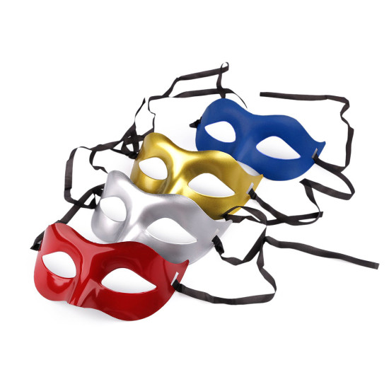 Masquerade mask, carnival / party eye mask for diy - Gold lt. (1 Piece) Masquerade mask, carnival / party eye mask for diy - Gold lt. (1 Piece)
