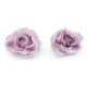 Artificial rose head ø5 cm - Pale pink (2 Pieces)