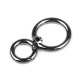 Fém forgós karabiner 25 mm-es befűző - Arany klasszik (3 Darabok) Fém forgós karabiner 25 mm-es befűző - Arany klasszik (3 Darabok)