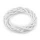 Wicker wreath ø25 cm - Grey (3 Pieces)