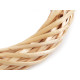 Wicker wreath ø25 cm - Grey (3 Pieces)