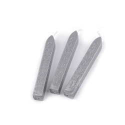 Sealing wax 3 pcs - Silver (12 Pieces)