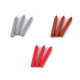 Sealing wax 3 pcs - Red (12 Pieces) Sealing wax 3 pcs - Red (12 Pieces)