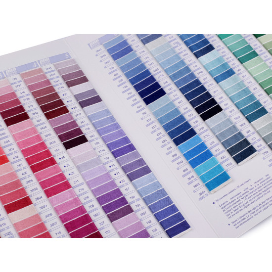 Karta kolorów mulina dmc speciál cotton, light effects, color variantions - Zobacz zdjęcie (1 Sztuka) Karta kolorów mulina dmc speciál cotton, light effects, color variantions - Zobacz zdjęcie (1 Sztuka)