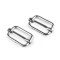 Adjustable webbing slider width 20 mm - Nickel (10 Pieces)