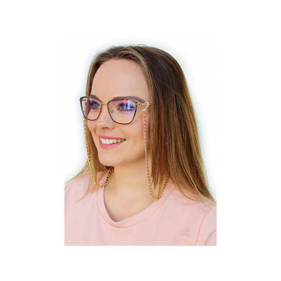Chaîne pour lunettes - Or (1 Pièce) Chaîne pour lunettes - Or (1 Pièce)