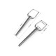 Accesoriu pentru genți 20 mm - Nichel (2 Bucăți) Accesoriu pentru genți 20 mm - Nichel (2 Bucăți)