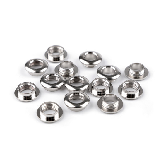 Csavaros ringli belső ø8 mm / külsö ø16 mm - Nikkel (10 Párok) Csavaros ringli belső ø8 mm / külsö ø16 mm - Nikkel (10 Párok)