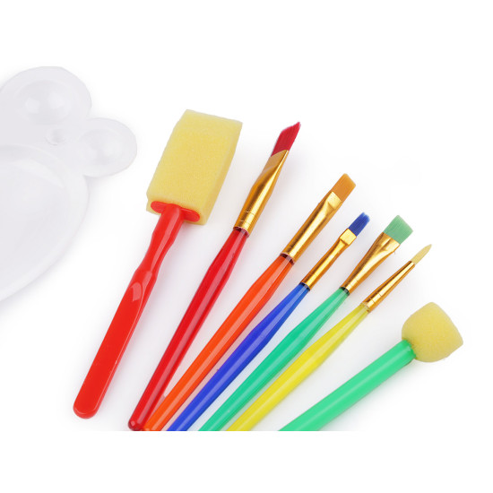 Bürsten set mit palette - Siehe abbildung (3 Sets) Bürsten set mit palette - Siehe abbildung (3 Sets)