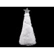 Albero di natale in pelliccia sintetica - Crema più chiaro (4 Pezzi) Albero di natale in pelliccia sintetica - Crema più chiaro (4 Pezzi)