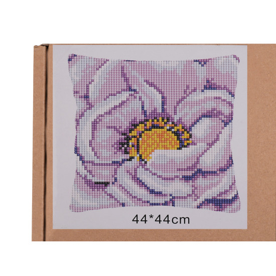 Creative set - pillowcase for embroidery - Brown (1 Piece) Creative set - pillowcase for embroidery - Brown (1 Piece)