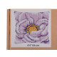 Creative set - pillowcase for embroidery - Brown (1 Piece) Creative set - pillowcase for embroidery - Brown (1 Piece)