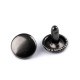 Double cap rivets / hollow rivets ø10 mm - Nickel (100 Pairs) Double cap rivets / hollow rivets ø10 mm - Nickel (100 Pairs)
