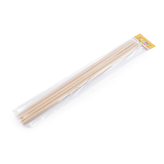 Drewniany kijek / drążek do makramy długość 40 cm - Naturalny jasny (20 Sztuki) Drewniany kijek / drążek do makramy długość 40 cm - Naturalny jasny (20 Sztuki)