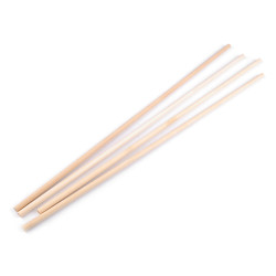 Drewniany kijek / drążek do makramy długość 50 cm - Naturalny jasny (20 Sztuki)