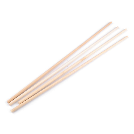Drewniany kijek / drążek do makramy długość 50 cm - Naturalny jasny (40 Sztuki) Drewniany kijek / drążek do makramy długość 50 cm - Naturalny jasny (40 Sztuki)