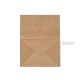 Borsa di carta - Marrone naturale (50 Pezzi) Borsa di carta - Marrone naturale (50 Pezzi)