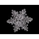 Adorno de copos de nieve para colgar ø55 - Transparente (10 Piezas) Adorno de copos de nieve para colgar ø55 - Transparente (10 Piezas)