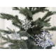 Adorno de copos de nieve para colgar ø55 - Transparente (10 Piezas) Adorno de copos de nieve para colgar ø55 - Transparente (10 Piezas)