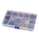 Grommet / eyelet set, inner ø5 mm / outer ø8 mm with puncher - As pictured (1 Set) Grommet / eyelet set, inner ø5 mm / outer ø8 mm with puncher - As pictured (1 Set)