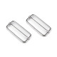 Buckle slider for webbing straps width 50 mm - Black varnish (200 Pieces) Buckle slider for webbing straps width 50 mm - Black varnish (200 Pieces)