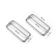 Buckle slider for webbing straps width 50 mm - Black varnish (200 Pieces) Buckle slider for webbing straps width 50 mm - Black varnish (200 Pieces)