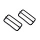 Buckle slider for webbing straps width 50 mm - Black varnish (200 Pieces) Buckle slider for webbing straps width 50 mm - Black varnish (200 Pieces)