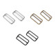Buckle slider for webbing straps width 50 mm - Black varnish (200 Pieces) Buckle slider for webbing straps width 50 mm - Black varnish (200 Pieces)