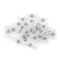 Boucles en silicone pour lunettes - Blanc (120 Pièces)