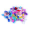 Boucles en silicone pour lunettes - Mélange (120 Pièces)