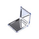 Cosmetic pocket mirror, flowers - Blue (1 Piece) Cosmetic pocket mirror, flowers - Blue (1 Piece)