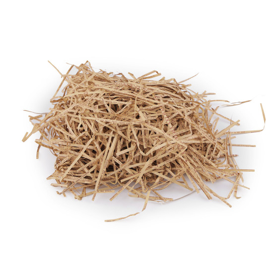 Paper filling straw / paper raffia 33 g - Natural brown (12 Bags) Paper filling straw / paper raffia 33 g - Natural brown (12 Bags)