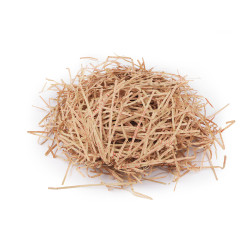 Paper filling straw / paper raffia 33 g - Natural brown (1 Bag)