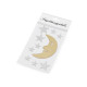 Self-adhesive mirrors hearts, stars - As pictured (1 Card) Self-adhesive mirrors hearts, stars - As pictured (1 Card)