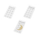 Self-adhesive mirrors hearts, stars - As pictured (1 Card) Self-adhesive mirrors hearts, stars - As pictured (1 Card)