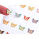 Self-adhesive butterflies on an adhesive strip - Random mix (1 Card) Self-adhesive butterflies on an adhesive strip - Random mix (1 Card)