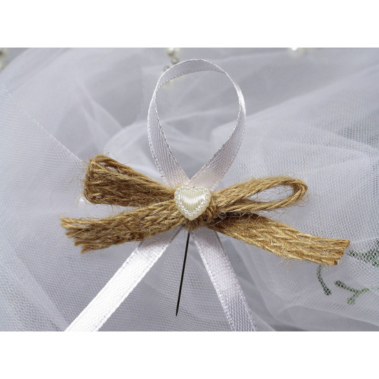 Self-adhesive heart on an adhesive strip - Pearl (1 Card) Self-adhesive heart on an adhesive strip - Pearl (1 Card)